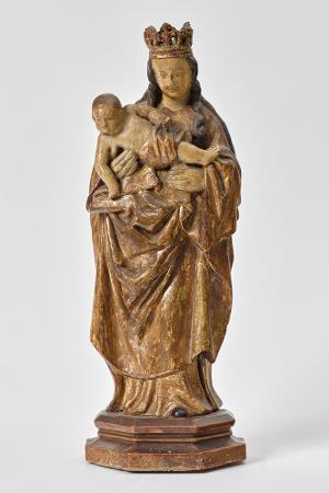 Stehende Madonna mit Kind, um 1500
