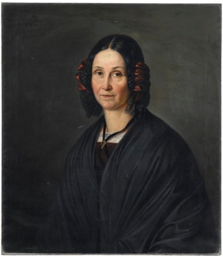 Bildnis der Mutter des Künstlers, Auguste Amalie Bruckmann (1788-1875)
