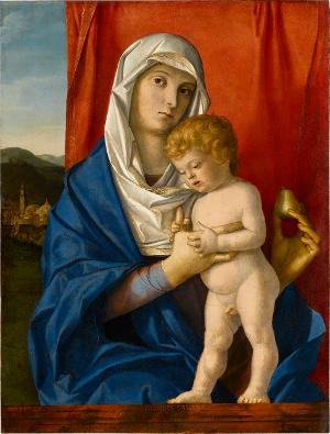 Maria mit Kind, um 1500