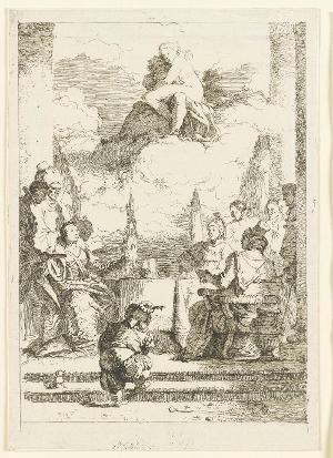 Gastmahl des Antonius und der Kleopatra, 1764