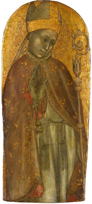 Ein jugendlicher hl. Bischof (Ludwig von Toulouse?), 19. Jahrhundert?