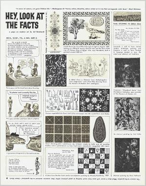 Hey, look at the facts (Blatt 22 in: The Art Comics and Satires of Ad Reinhardt), 1946 (1975)