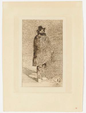 Le philosophe (Manet. Trente Eaux-Fortes originales, 19), 1866 (1905)