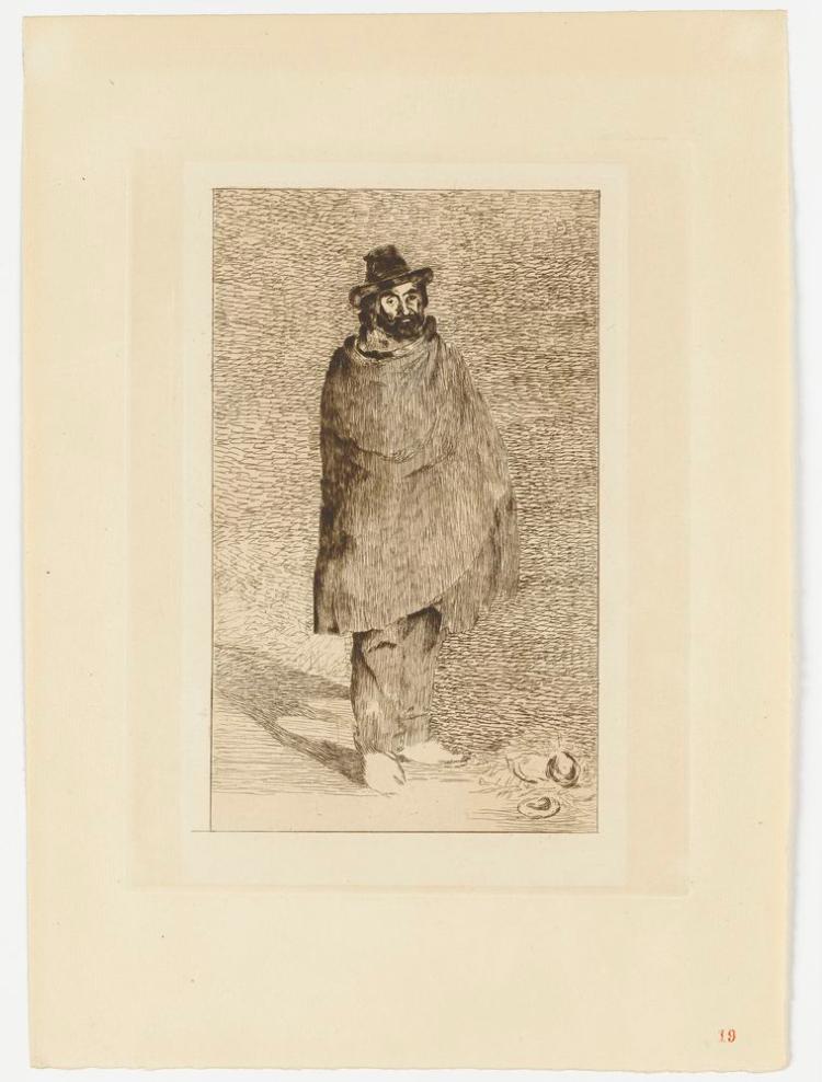 Le philosophe (Manet. Trente Eaux-Fortes originales, 19)
