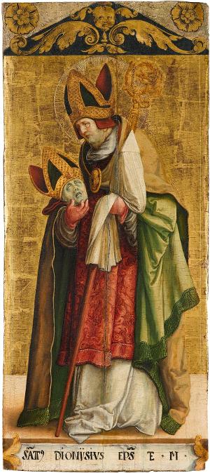 Heiliger Bischof Dionysius von Paris, 1536-1540
