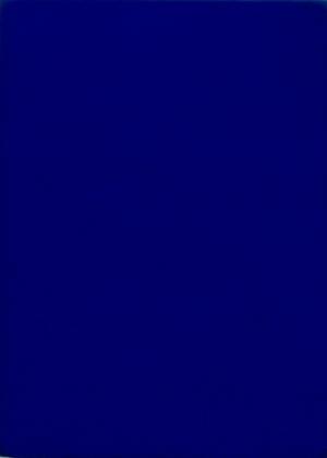 Monochrome bleu (IKB 219);  (Monochrom Blau, IKB 219), 1956