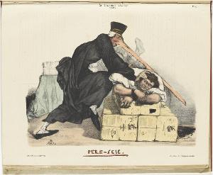 Vater Säge (La Caricature Nr. 85, 14.6.1832), 1832