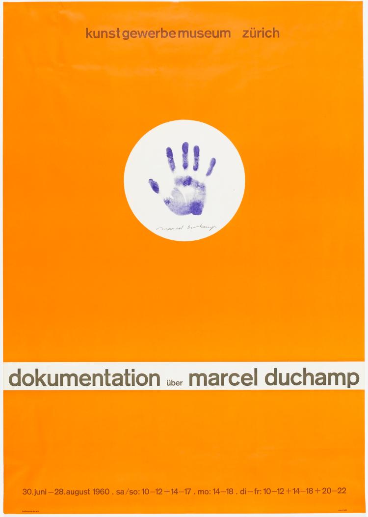 Plakat: Dokumentation - Marcel Duchamp