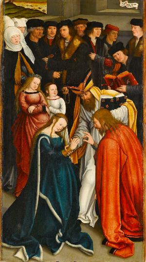 Die Vermählung Mariens, nach 1525