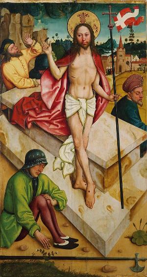 Wengenaltar: Auferstehung Christi, nach 1500