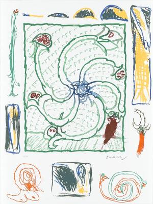 Hommage à Picasso (in: Hommage à Picasso, Serie 3, Blatt 1), 1973