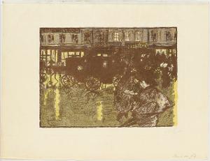 Rue le soir sous la pluie (Quelques aspects de la Vie de Paris), 1899