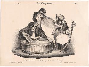 Les blanchisseurs, 1832