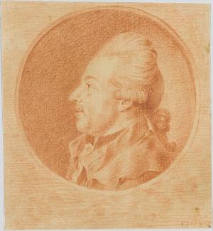 Profilporträt eines Mannes im Rund, 1794