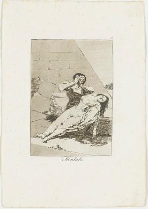 Tantalus (Caprichos, 9), 1797/1798