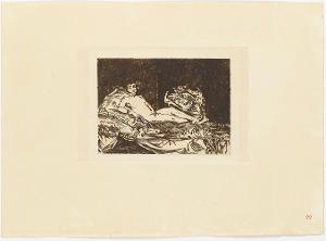 Olympia (Manet. Trente Eaux-Fortes originales, 22), 1867 (1905)