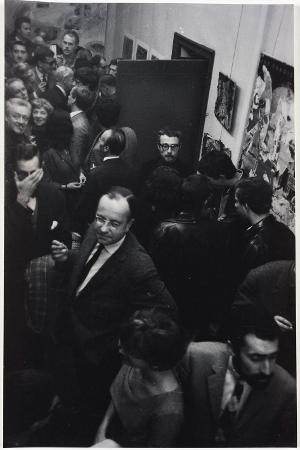 Publikum. Kunsthandlung Monet, 05.10.1962