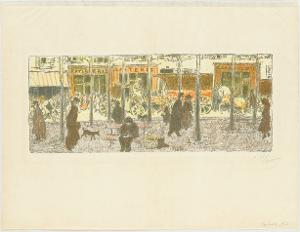 Boulevard (Quelques aspects de la Vie de Paris), 1899