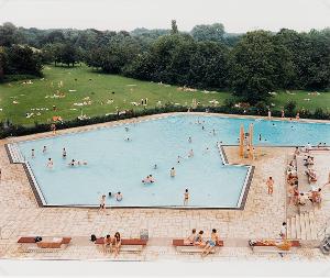 Ratingen, Schwimmbad, 1987
