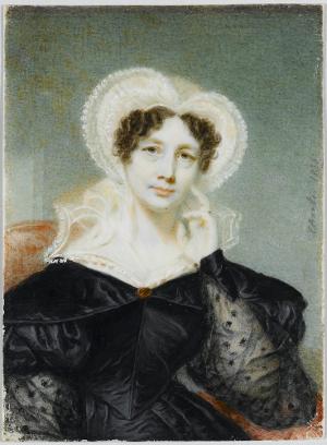 Bildnis einer sitzenden Dame, 1836