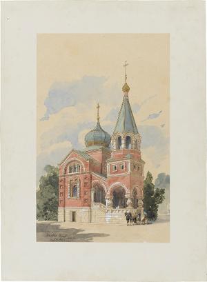 Russische Kirche in Stuttgart, 22.09.1894